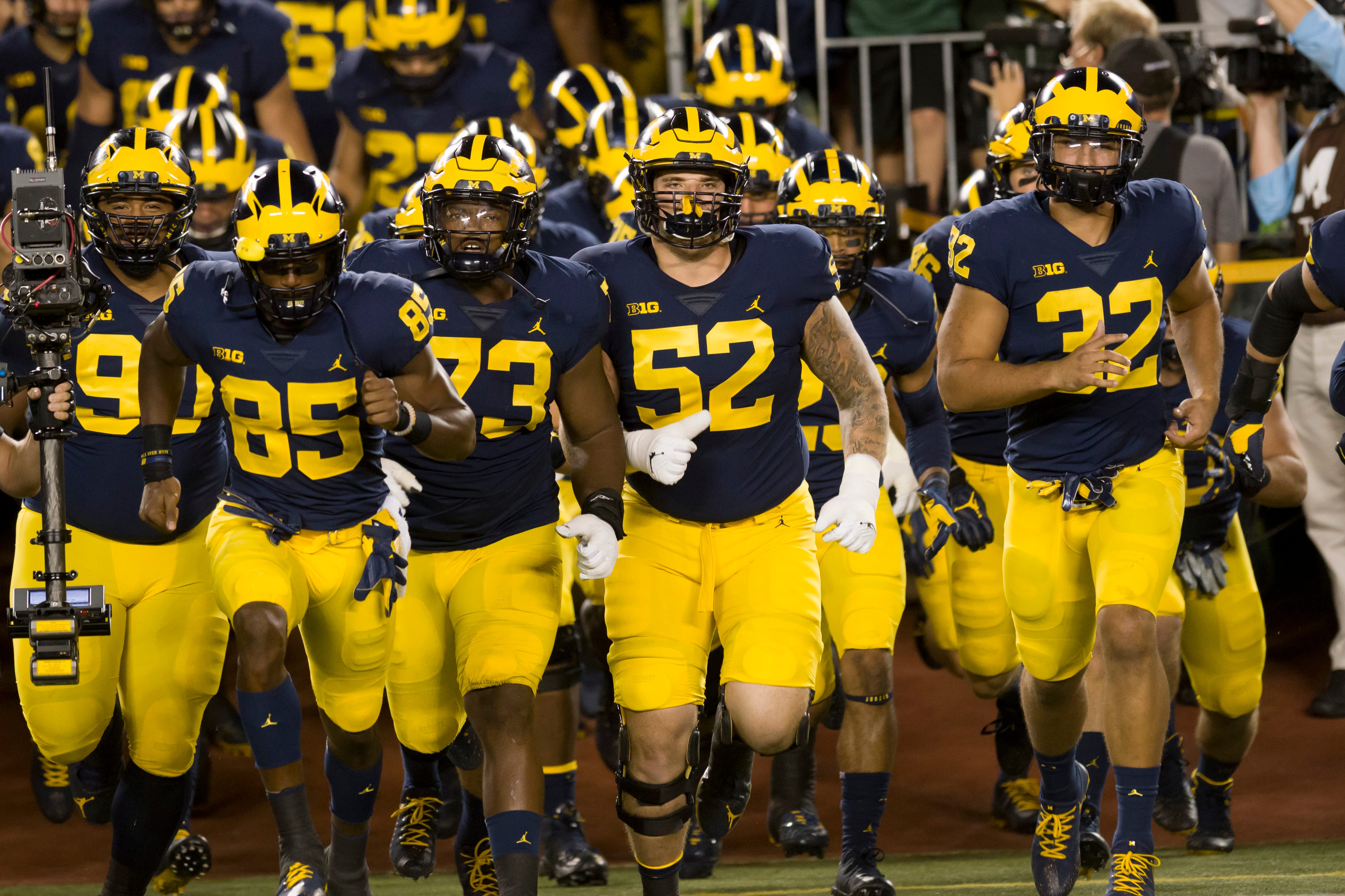 michigan football jersey 2018